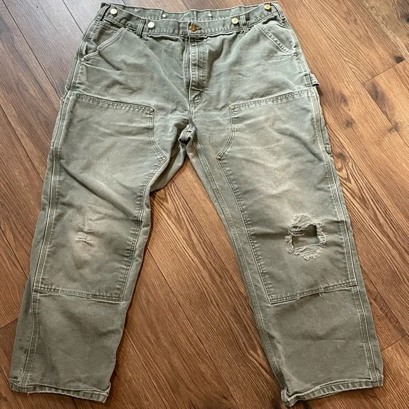 Carhartt | Pants | Vintage Carhartt Made In Usa Double Knee Canvas